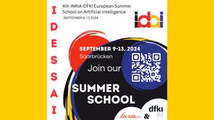IDESSAI 2024 – Fourth Inria-DFKI European Summer School on AI