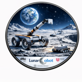 Multifunctional interface and hybrid tether with artificial intelligence for reliable multi-robot collaboration in lunar missions