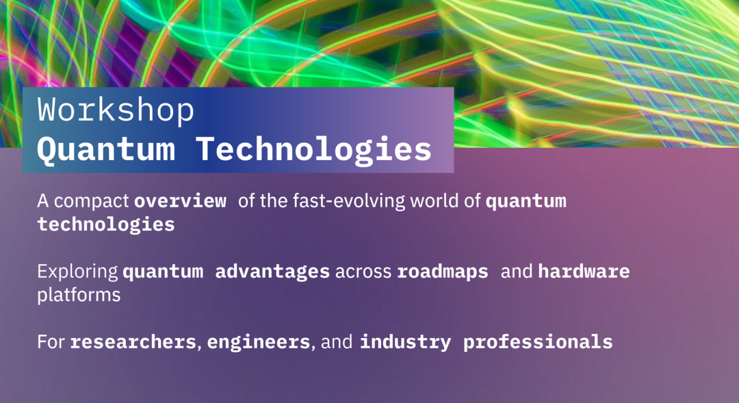 Overview of workshop content