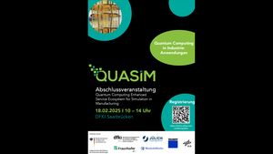 Quanten-Computing in der Fertigung: Abschlussveranstaltung des BMWK-geförderten Projekts QUASIM