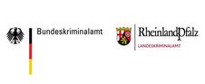 Logos von BKA und LKA Rheinland-Pfalz