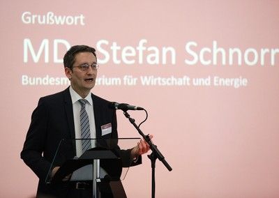 MDir Stefan Schnorr bei seiner Eröffnungsrede