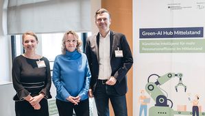 Bundesumweltministerin Steffi Lemke startet Green-AI Hub Mittelstand 