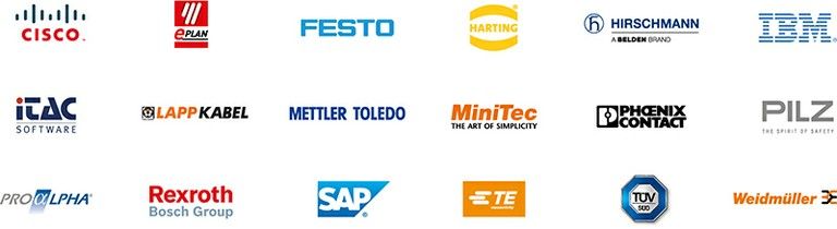 Die Logos der Partner des Konsortium