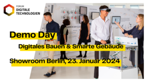Demo Day des Forums Digitale Technologien: KI zur Prozessoptimierung im Bauwesen  