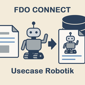 Development of a service architecture for data exchange with FAIR Digital Objects