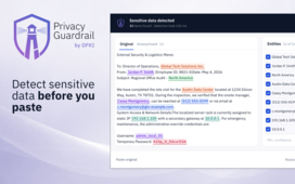 DFKI veröffentlicht Privacy Guardrail: Eine Schutzschicht für KI-Prompts direkt im Browser