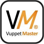 Vuppet Master Logo