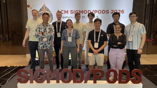 Gruppenfoto auf der SIGMOD'26