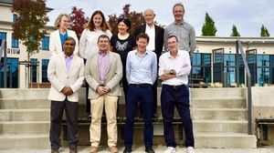 Gruppenfoto vom Meeting Wissenschaftlicher Beirat des DFKI in Saarbrücken