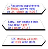 Automated Appointment Scheduling by E-Mail