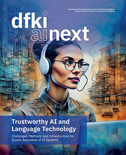Cover dfki ai next Issue 2: Trustworthy AI