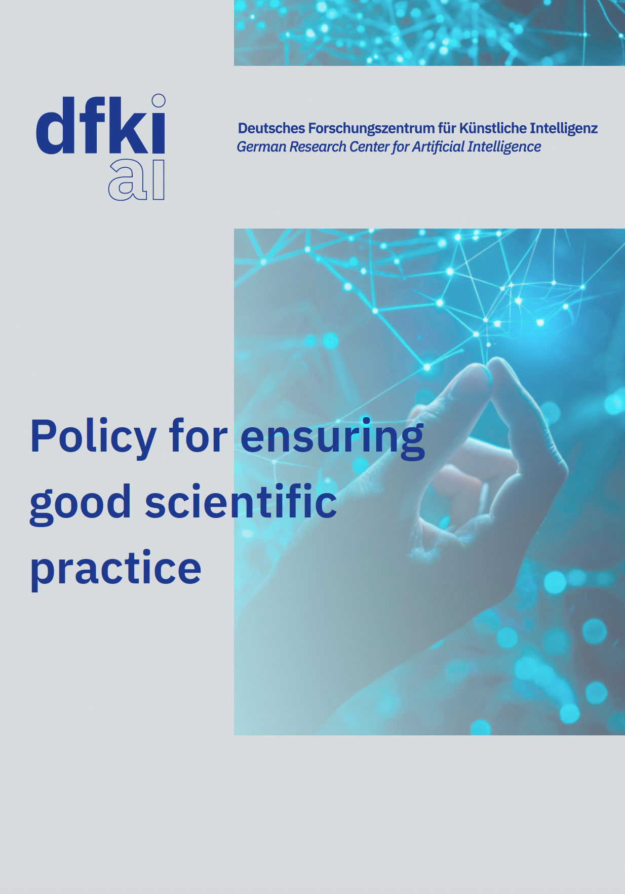 Cover Policy good scientific practice